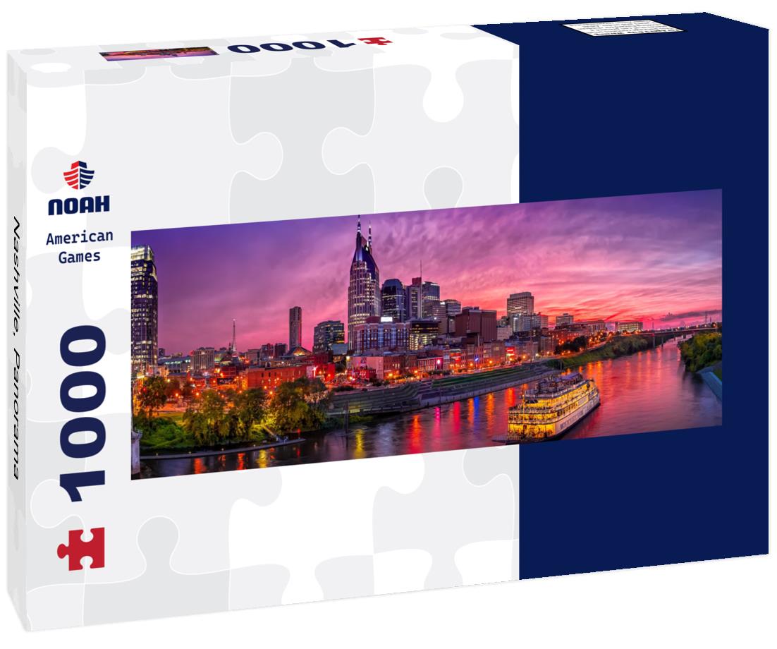 Noah Jigsaw Puzzle Nashville, Panorama Panorama 1000 Pieces
