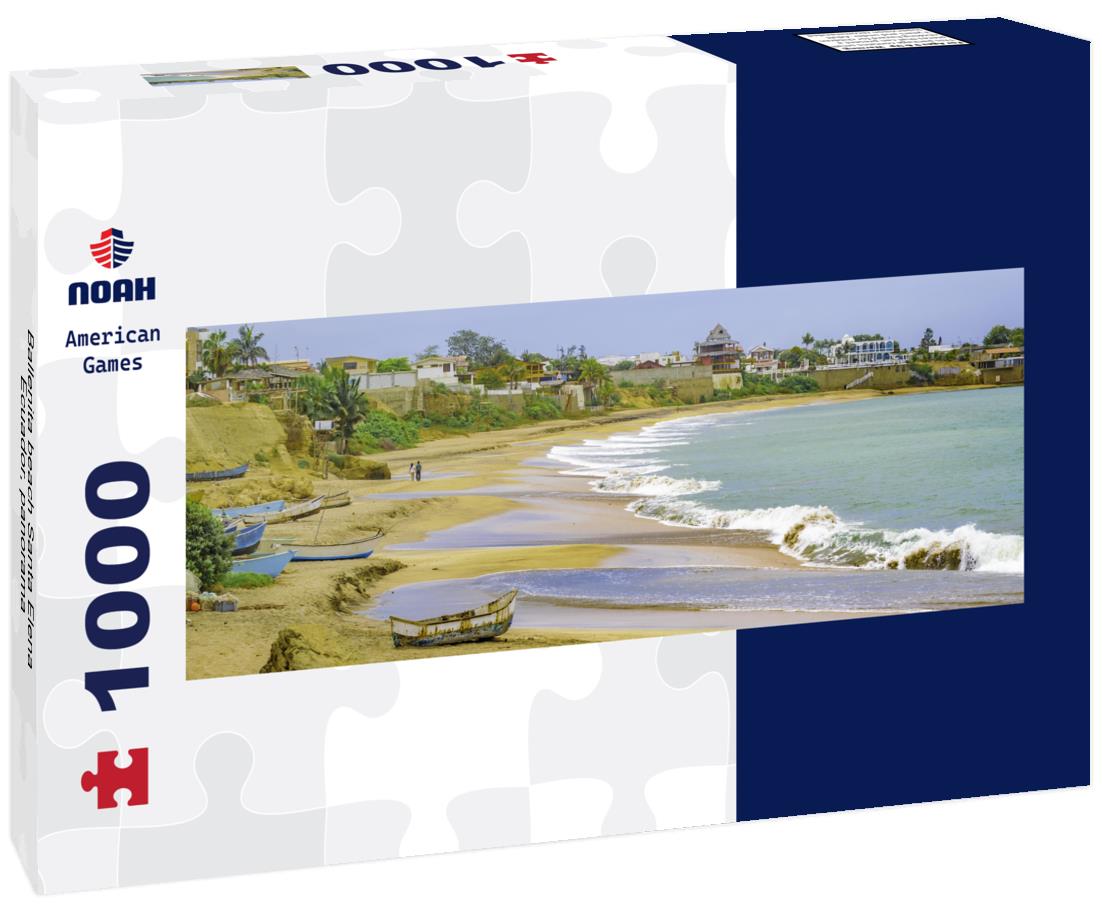 Noah Jigsaw Puzzle Ballenita beach Santa Elena Ecuador, panorama Panorama 1000 Pieces