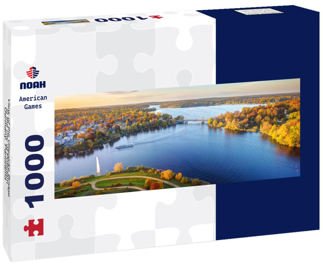Noah Jigsaw Puzzle View of the Glienicke Bridge, in the city of Potsdam, Germany, Panorama Panorama 1000 Pieces