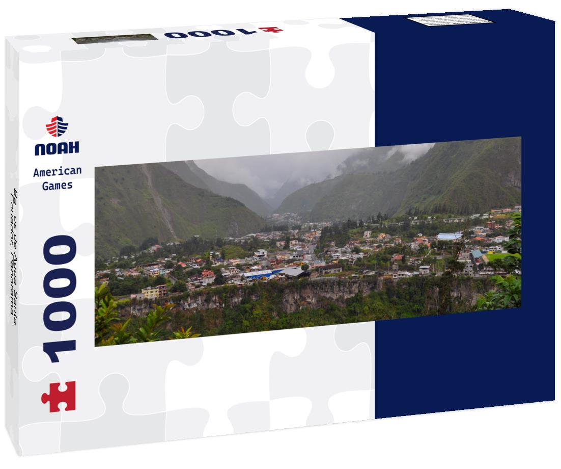 Noah Jigsaw Puzzle Baños de Agua Santa, Ecuador, Panorama Panorama 1000 Pieces