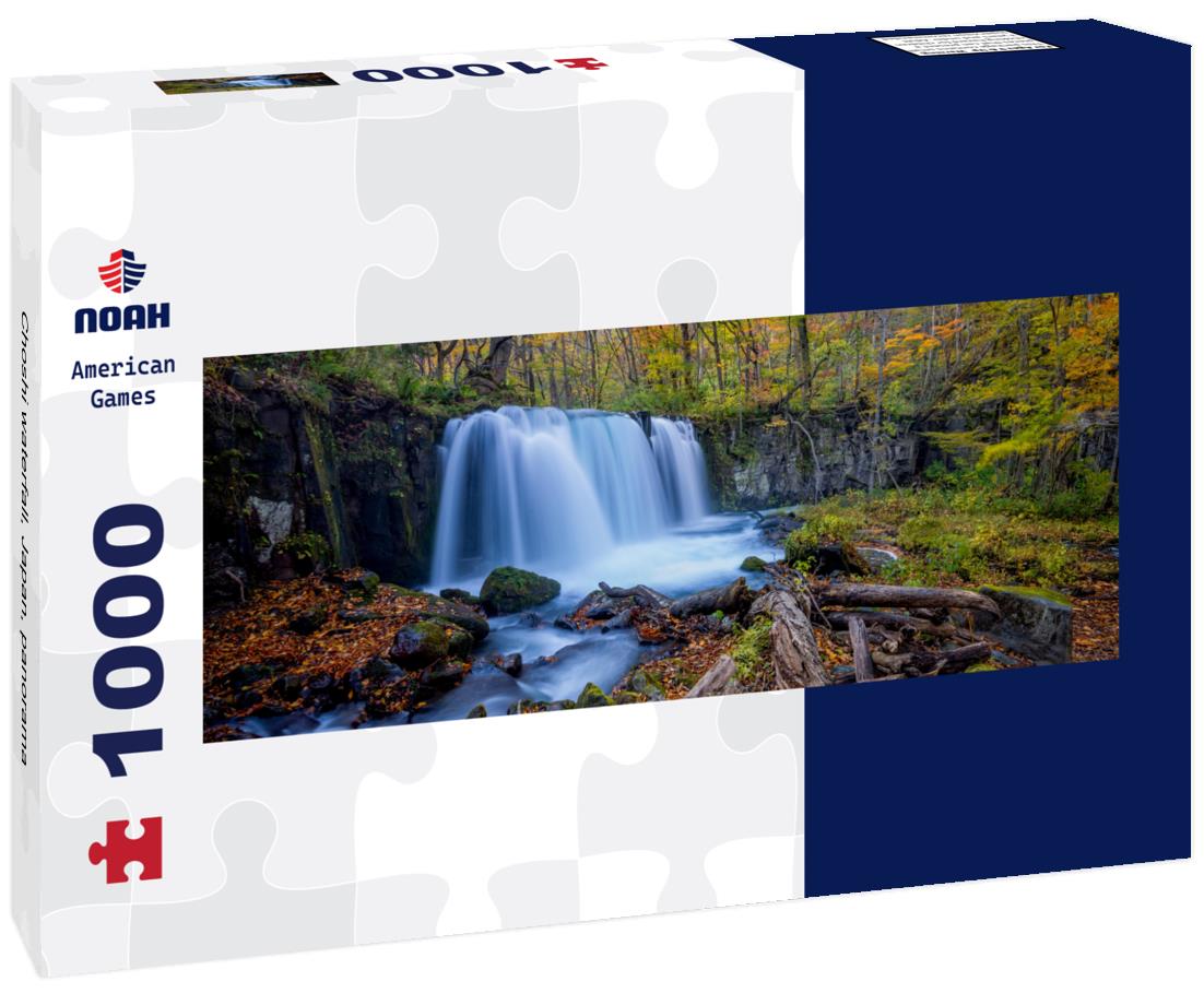 Noah Jigsaw Puzzle Choshi waterfall, Japan, panorama Panorama 1000 Pieces
