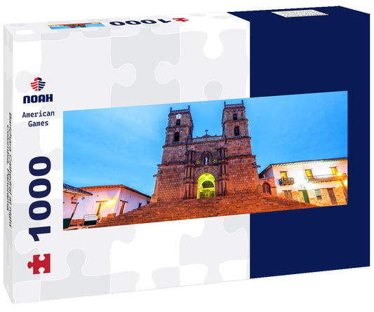 Noah Jigsaw Puzzle Barichara Cathedral at night Colombia, Panorama Panorama 1000 Pieces