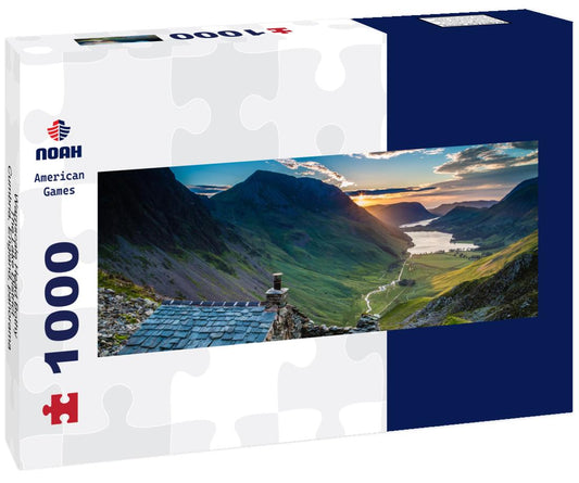 Noah Jigsaw Puzzle Warnscale Head Bothy, The Lake District, Cumbria, England, panorama Panorama 1000 Pieces