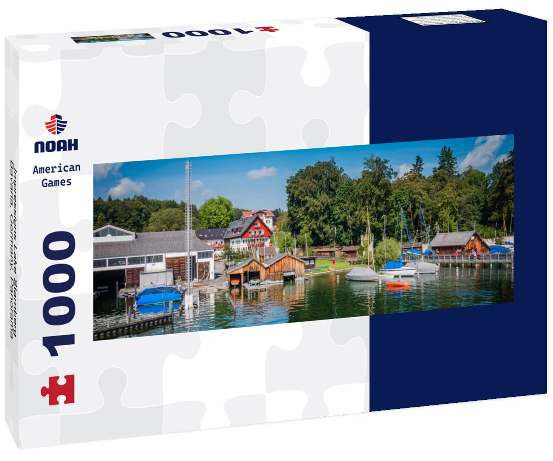 Noah Jigsaw Puzzle Impressions Lake Starnberg, Bavaria, Germany, Panorama Panorama 1000 Pieces