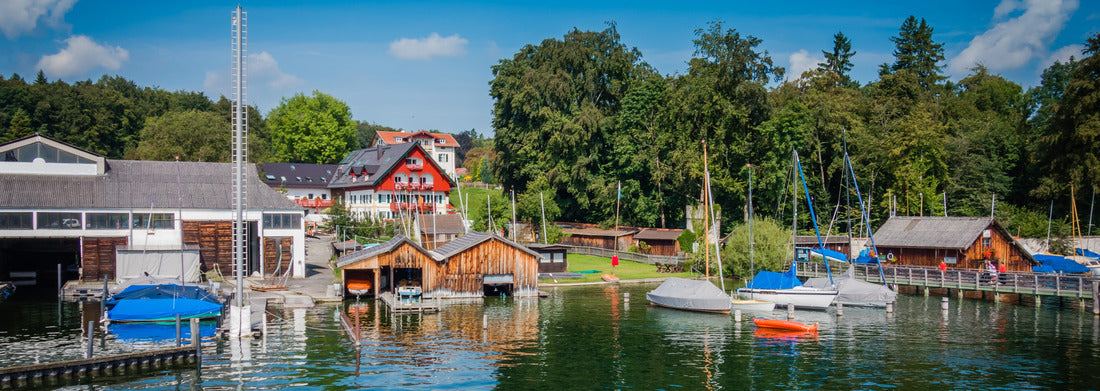 Noah Jigsaw Puzzle Impressions Lake Starnberg, Bavaria, Germany, Panorama Panorama 1000 Pieces