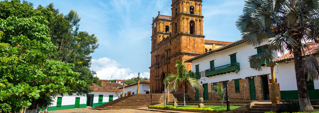 Noah Jigsaw Puzzle Cathedral in Barichara Colombia, panorama Panorama 1000 Pieces