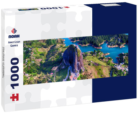 Noah Jigsaw Puzzle The Rock of Guatapé, Colombia, panorama Panorama 1000 Pieces