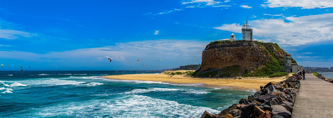 Noah Jigsaw Puzzle Nobby Beach in Newcastle New South Wales Australia, Panorama Panorama 1000 Pieces