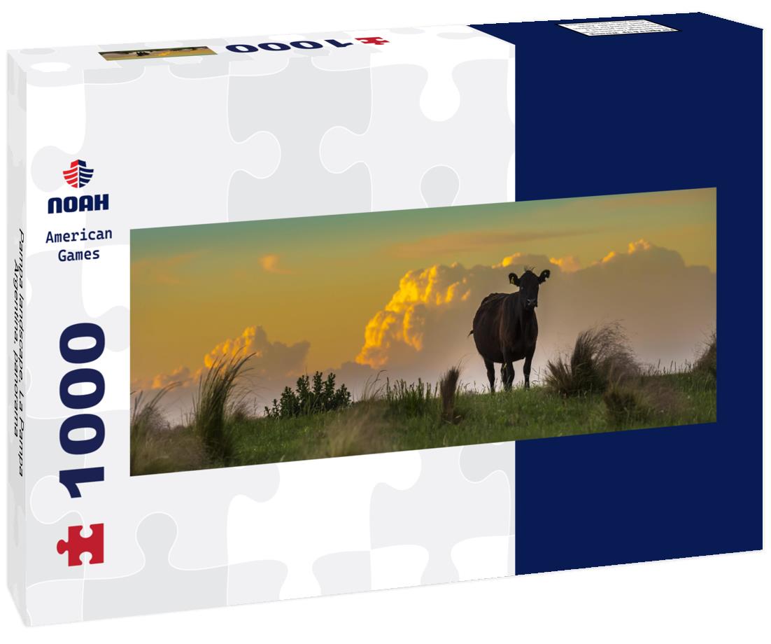 Noah Jigsaw Puzzle Pampa landscape, La Pampa, Argentina, panorama Panorama 1000 Pieces