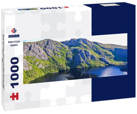 Noah Jigsaw Puzzle Spectacular view over the glacial lake and the rugged mountains at Cradle Mt - Lake St Clair National Park, Tasmania, Australia, Panorama Panorama 1000 Pieces