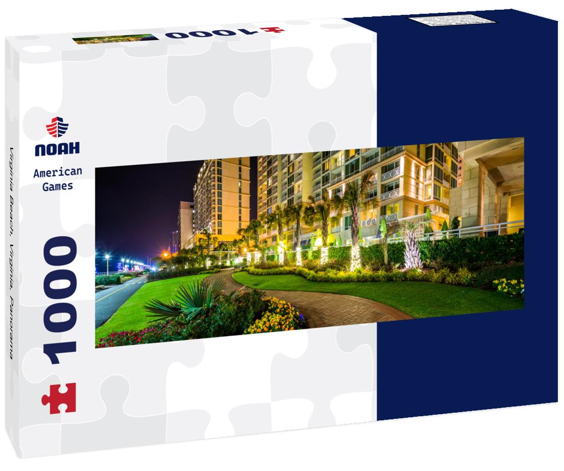 Noah Jigsaw Puzzle Virginia Beach, Virginia, Panorama Panorama 1000 Pieces