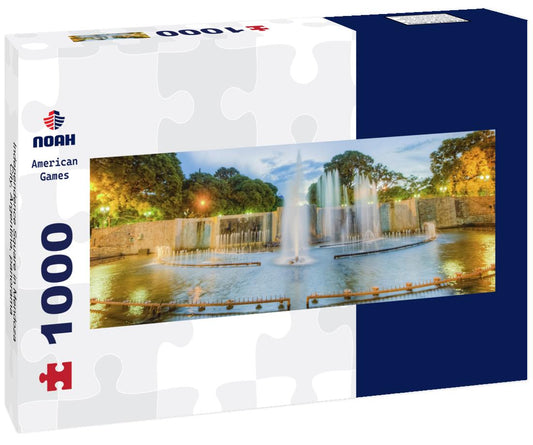 Noah Jigsaw Puzzle Independence Square in Mendoza City, Argentina, panorama Panorama 1000 Pieces
