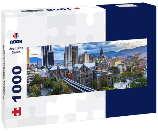 Noah Jigsaw Puzzle Plaza De Botero, Medellin, Antioquia, Colombia, panorama Panorama 1000 Pieces