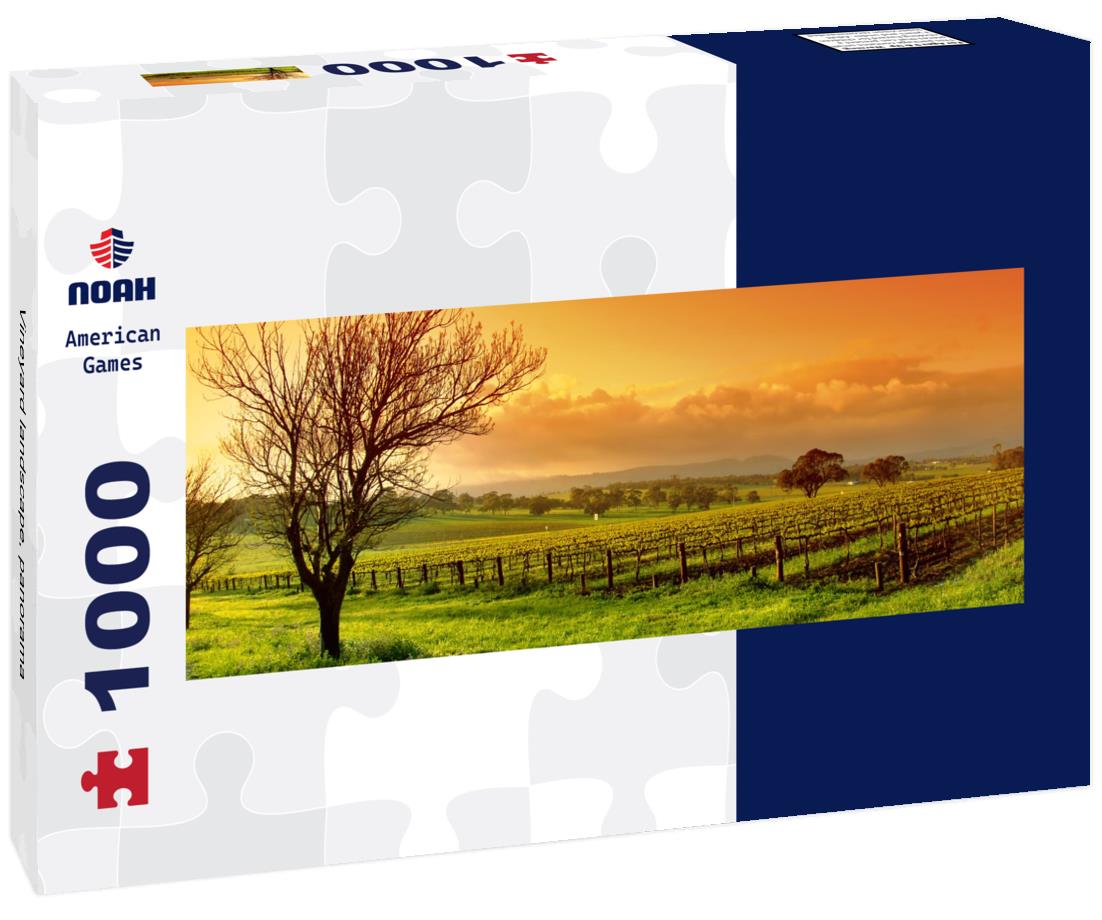 Noah Jigsaw Puzzle Vineyard landscape, panorama Panorama 1000 Pieces