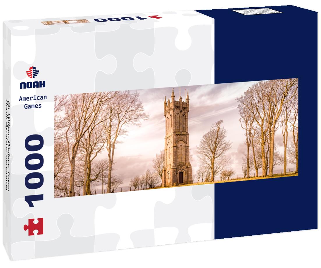 Noah Jigsaw Puzzle Sir William Wallace Tower, South Ayrshire, panorama Panorama 1000 Pieces