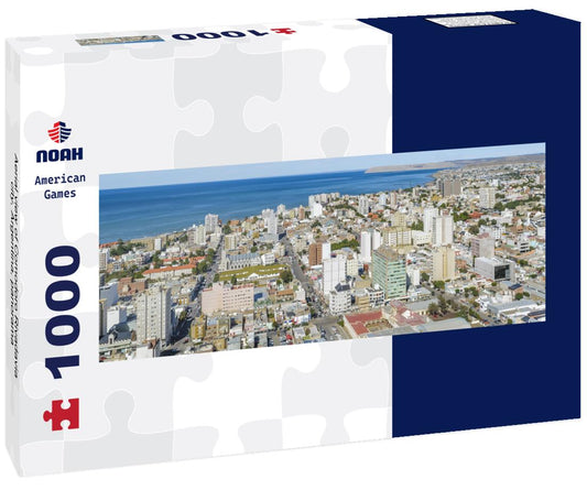Noah Jigsaw Puzzle Aerial view of Comodoro Rivadavia city, Argentina, panorama Panorama 1000 Pieces