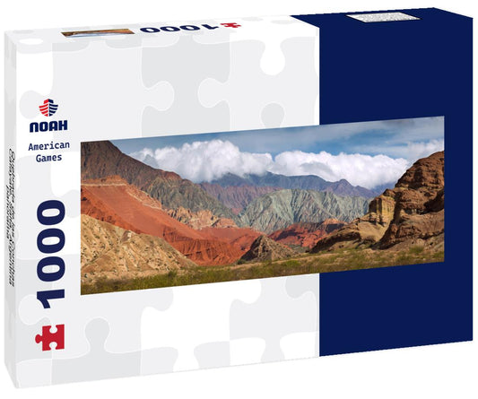 Noah Jigsaw Puzzle Quebrada de las Conchas, Cafayate, Salta, Argentina, panorama Panorama 1000 Pieces