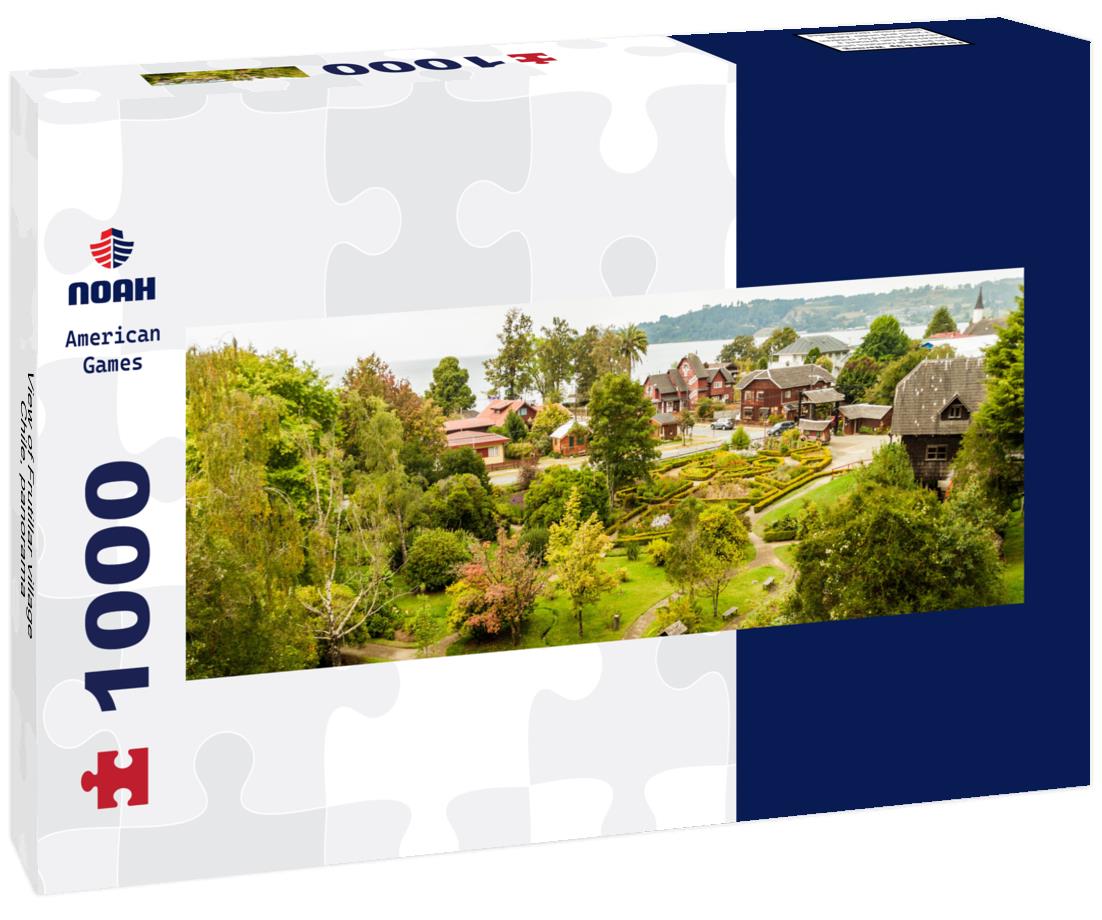 Noah Jigsaw Puzzle View of Frutillar village, Chile, panorama Panorama 1000 Pieces