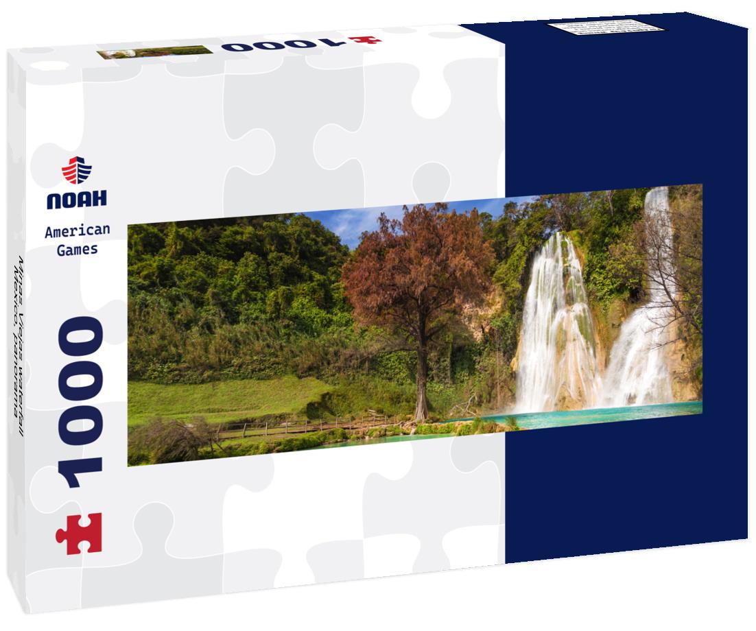 Noah Jigsaw Puzzle Minas Viejas waterfall, Mexico, panorama Panorama 1000 Pieces