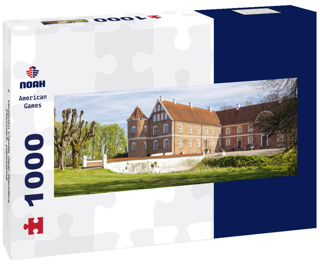 Noah Jigsaw Puzzle Løvenholm Castle near Randers, Denmark, panorama Panorama 1000 Pieces
