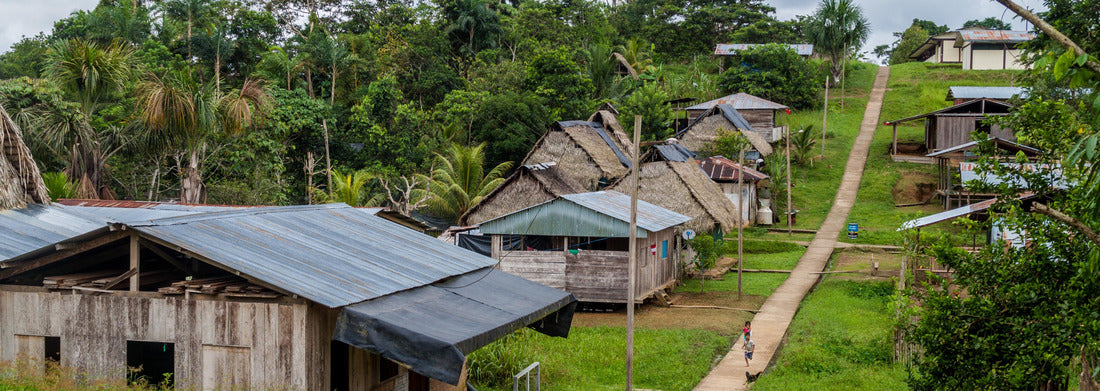 village Pantoja, Peru, 1000pc Panoramic Puzzle