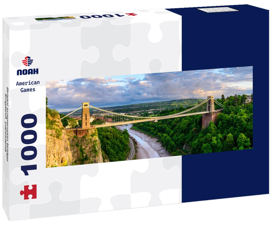 Noah Jigsaw Puzzle Bristol suspension bridge, England, panorama Panorama 1000 Pieces