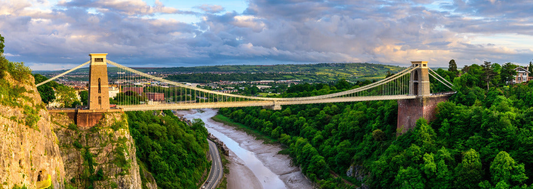 Noah Jigsaw Puzzle Bristol suspension bridge, England, panorama Panorama 1000 Pieces