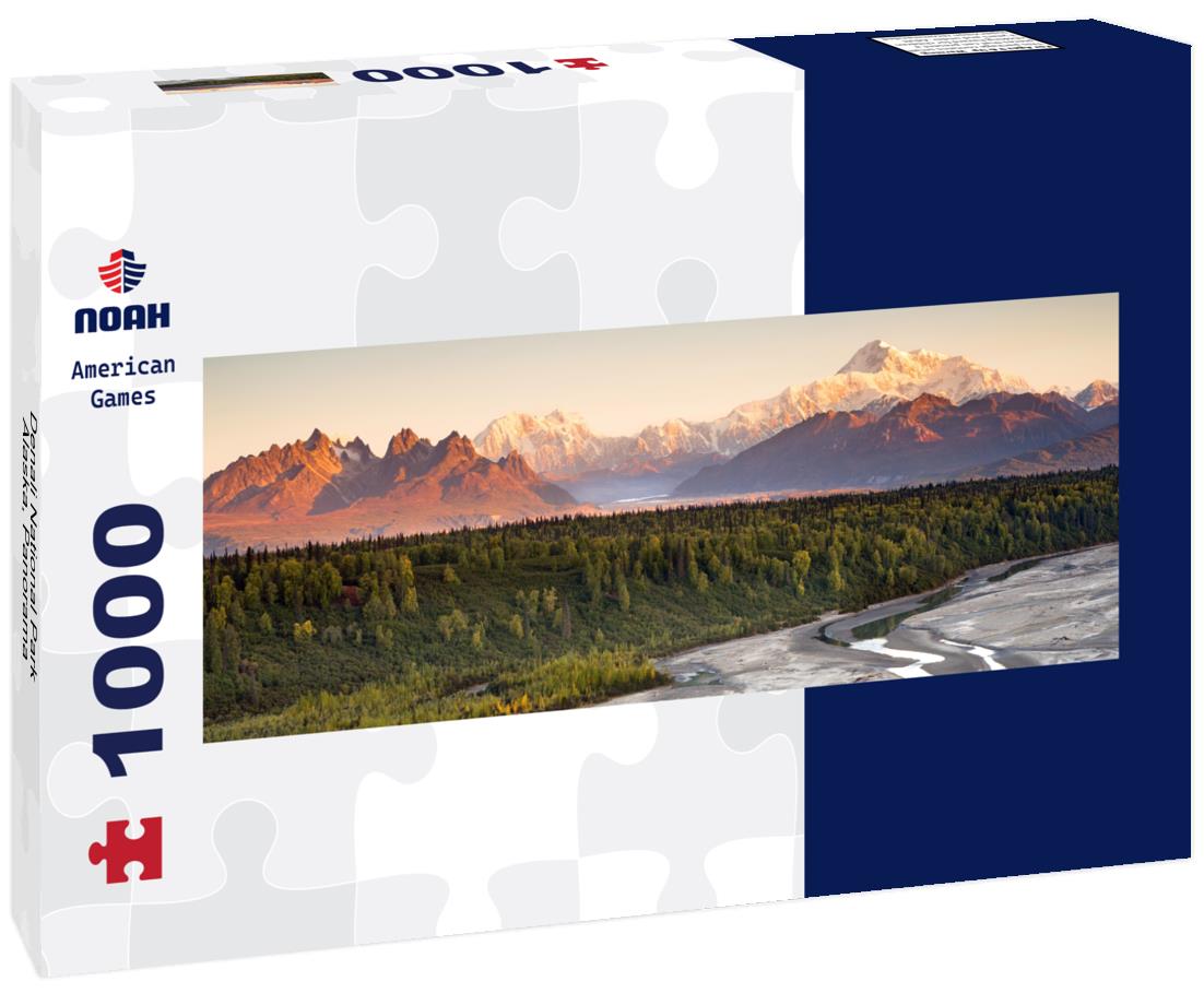 Noah Jigsaw Puzzle Denali National Park Alaska, Panorama Panorama 1000 Pieces