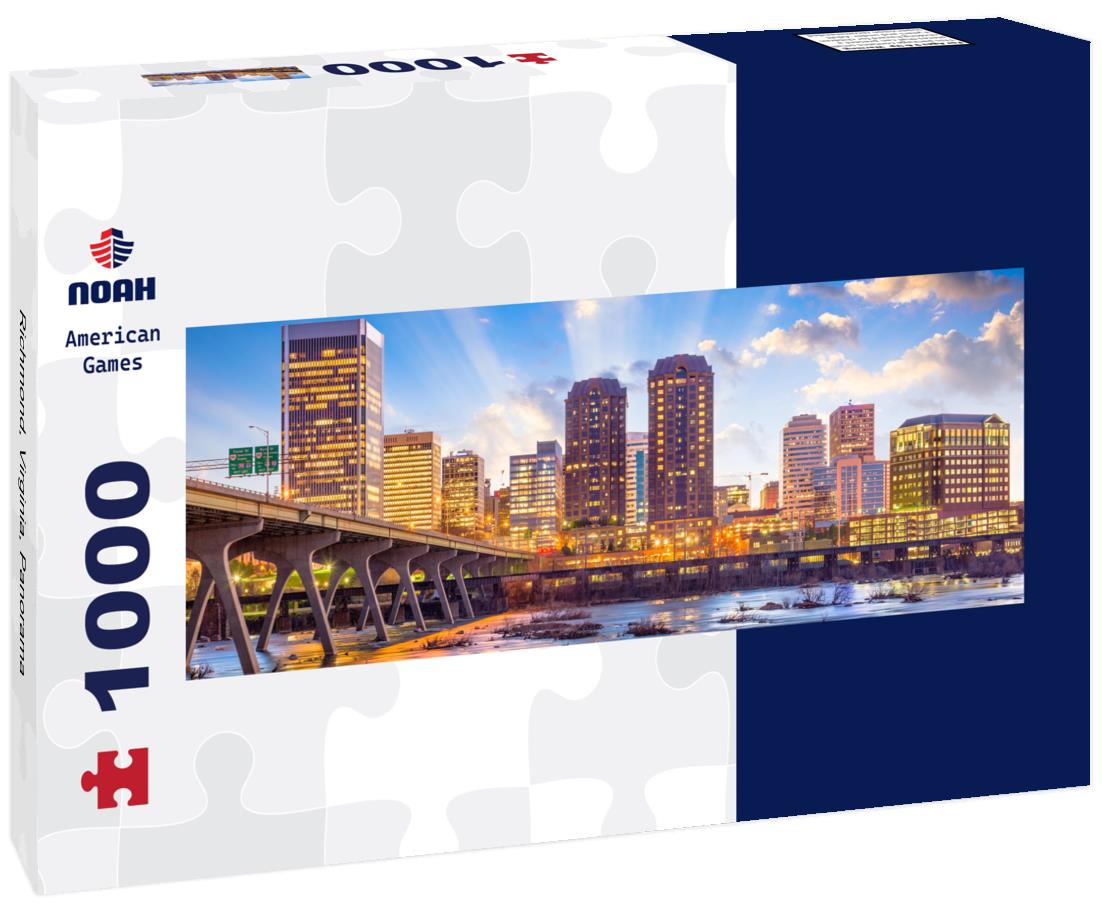 Noah Jigsaw Puzzle Richmond, Virginia, Panorama Panorama 1000 Pieces