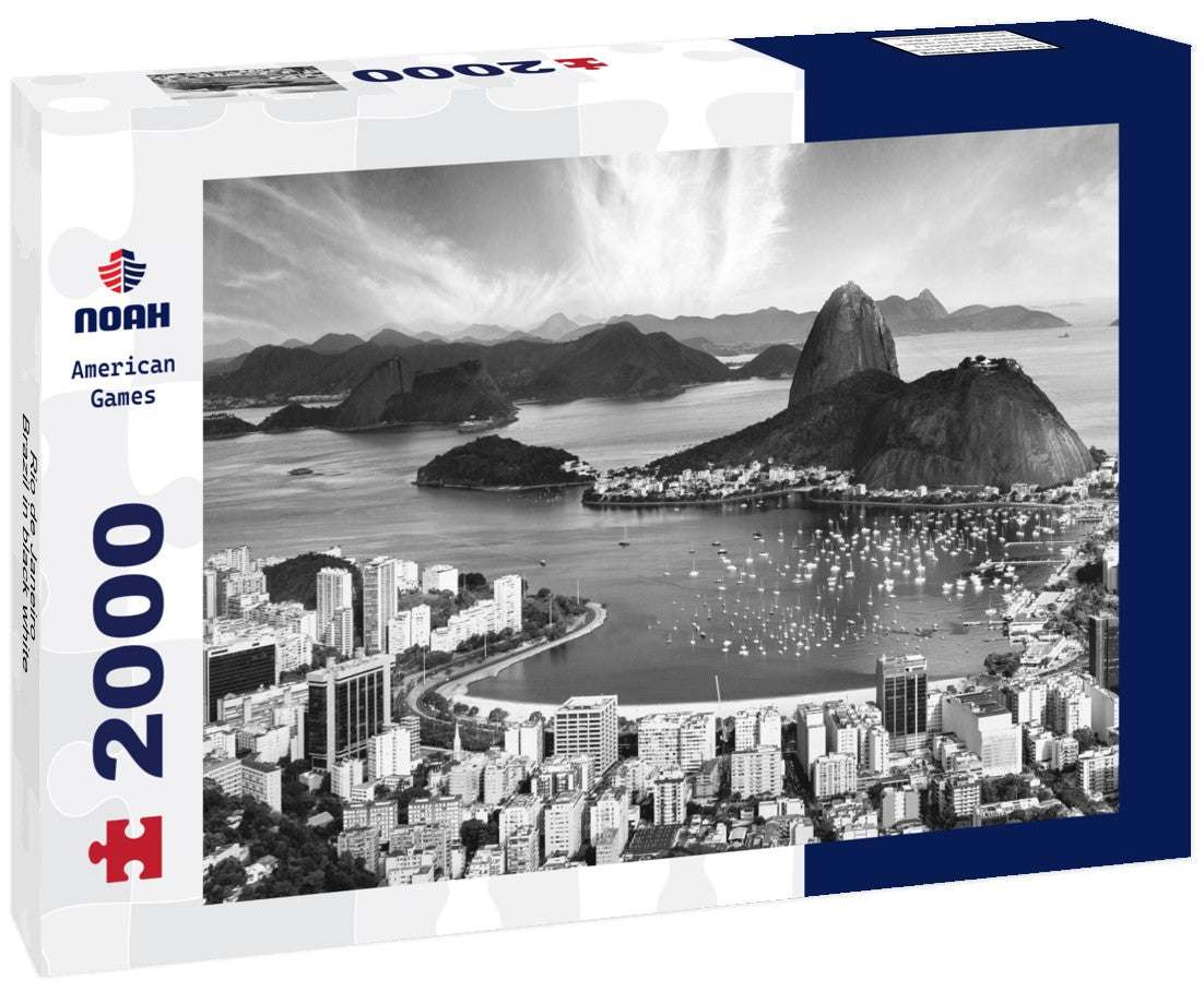 Rio de Janeiro - Brazil 2000pc PuzzleBlack and White