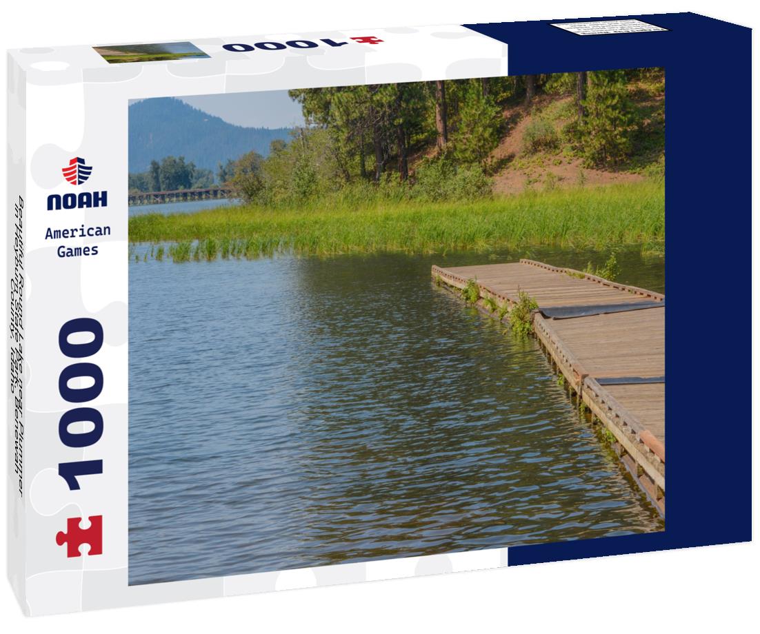 Noah Jigsaw Puzzle Beautiful Round Lake near Plummer in Heyburn State Park, Benewah County, Idaho 1000 Pieces