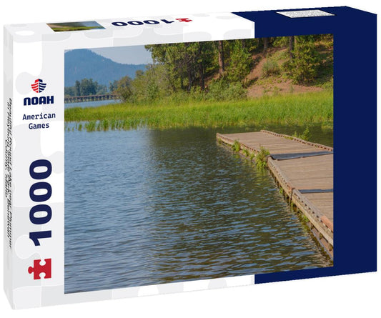 Noah Jigsaw Puzzle Beautiful Round Lake near Plummer in Heyburn State Park, Benewah County, Idaho 1000 Pieces