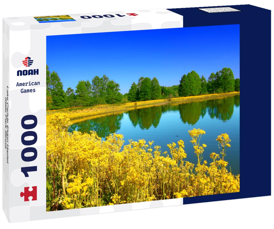Noah Jigsaw Puzzle Lake Carlyle Eldon Hazlet State Park Illinois 1000 Pieces