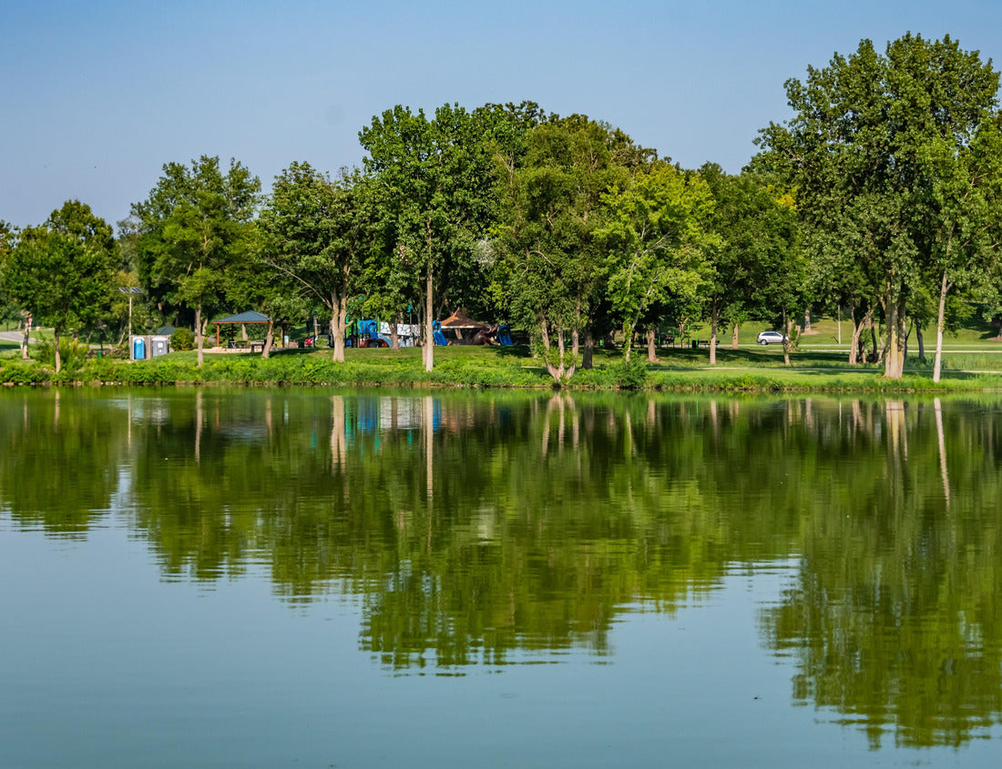 Noah Jigsaw Puzzle Aurora Illinois Phillips Park Mastodon Lake 1000 Pieces