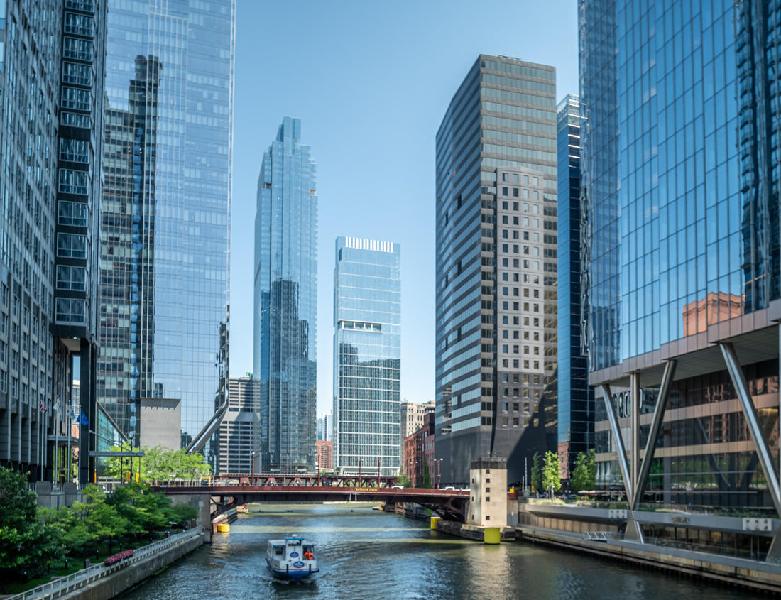 Noah Jigsaw Puzzle City of Chicago skyline and street scenes 1000 Pieces