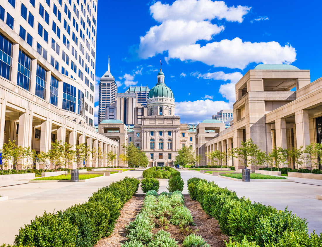 Noah Jigsaw Puzzle Indiana State Capitol Building in Indianapolis, Indiana, USA 1000 Pieces
