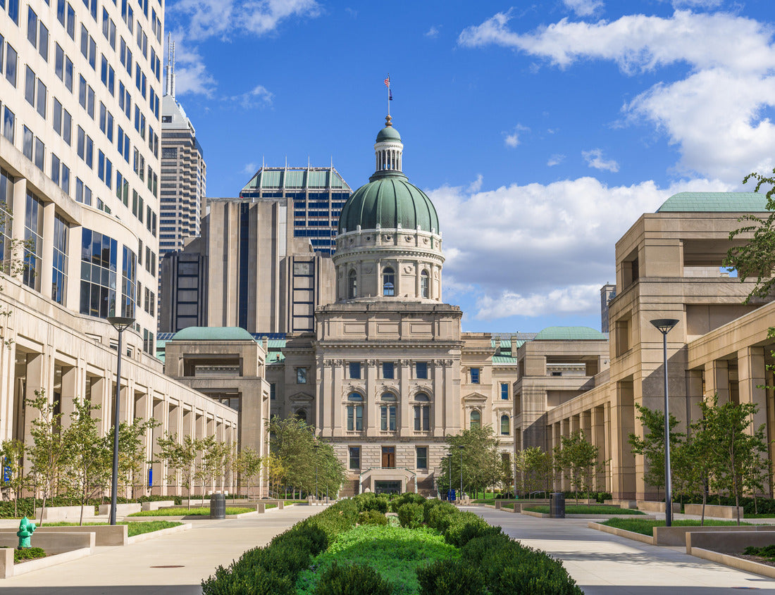 Noah Jigsaw Puzzle Indiana State Capitol Building in Indianapolis, Indiana, USA 1000 Pieces