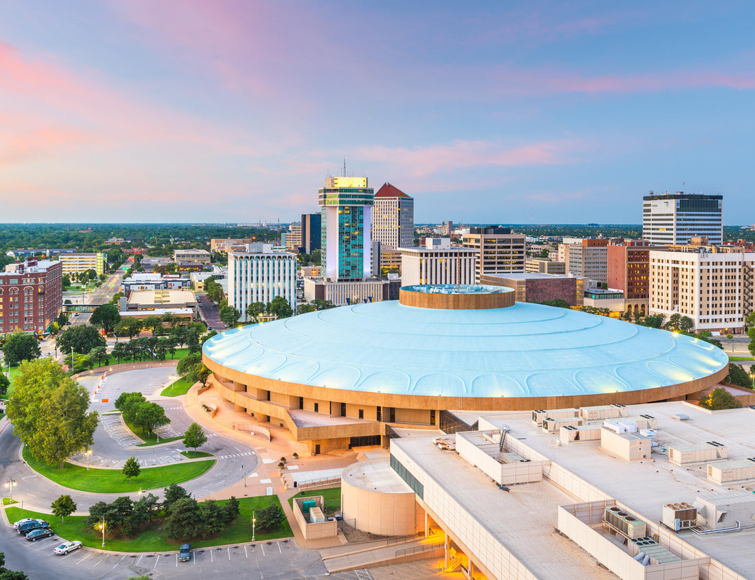 Wichita, Kansas, USA downtown skyline at dusk 1000pc Puzzle
