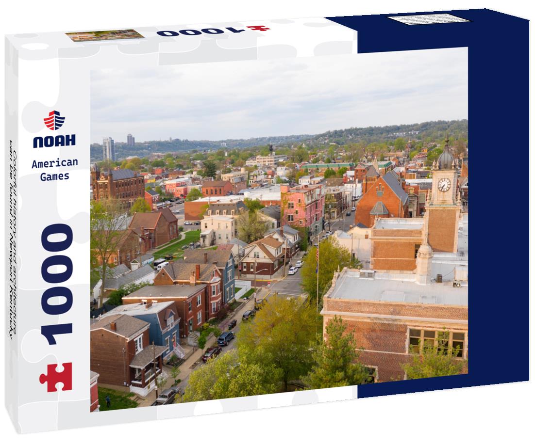 Noah Jigsaw Puzzle Colorful history and architecture can be found in Newport Kentucky 1000 Pieces