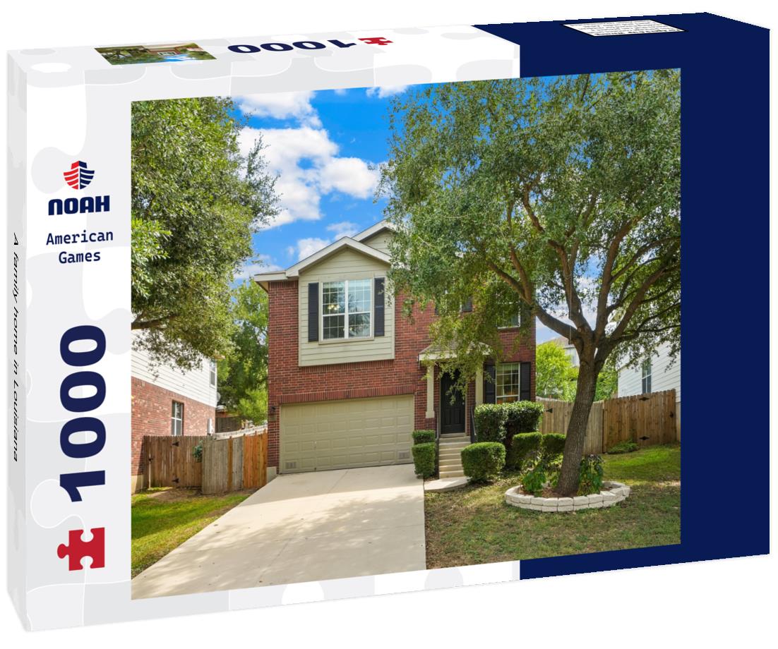 Noah Jigsaw Puzzle A family home in Louisiana 1000 Pieces