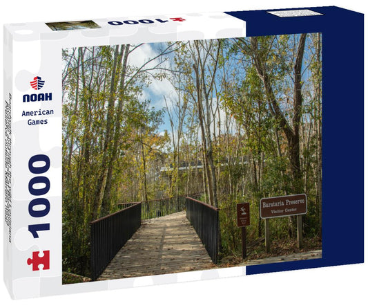 Noah Jigsaw Puzzle Boardwalk through the wild Louisiana swamp and marsh at Barataria Preserve outside Marrero near New Orleans, USA 1000 Pieces