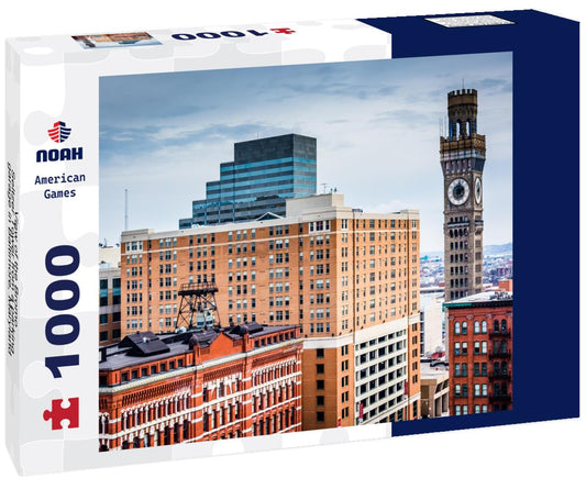 Noah Jigsaw Puzzle View of the Bromo-Seltzer Tower from a parking garage in Baltimore, Maryland 1000 Pieces