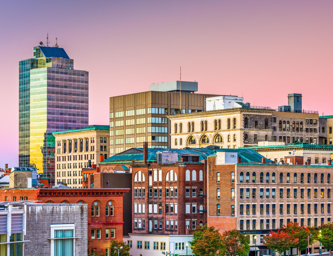 Noah Jigsaw Puzzle Worcester, Massachusetts, USA downtown city skyline 1000 Pieces