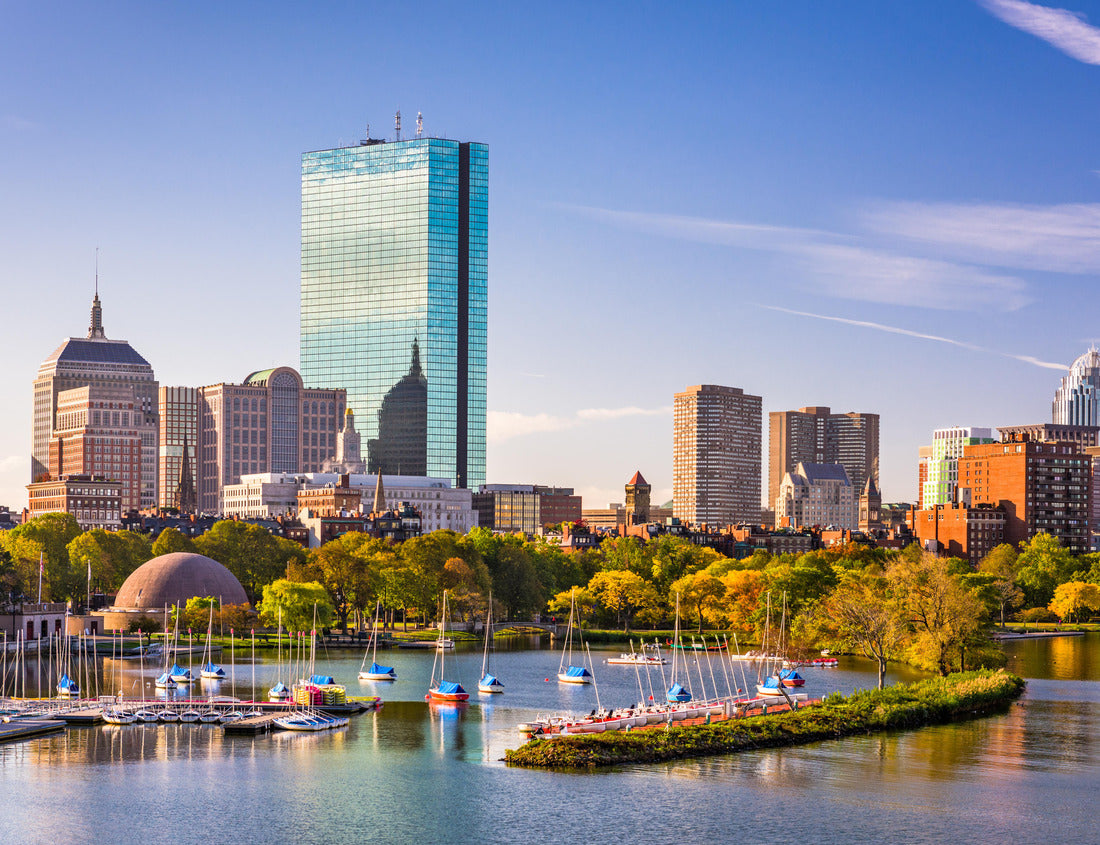 Noah Jigsaw Puzzle Boston, Massachusetts, USA City skyline by the river 1000 Pieces