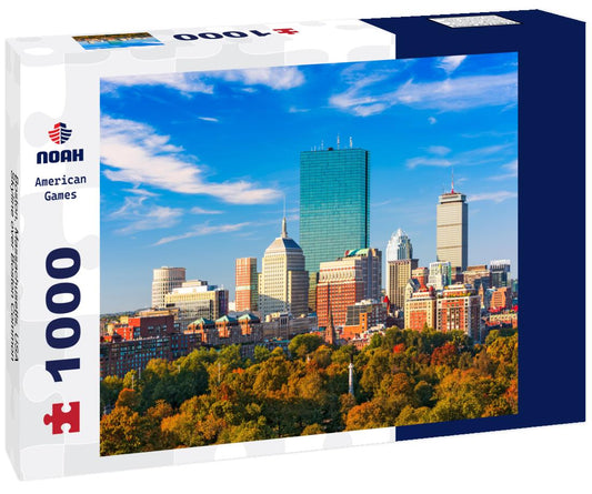 Noah Jigsaw Puzzle Boston, Massachusetts, USA Skyline over Boston Common 1000 Pieces