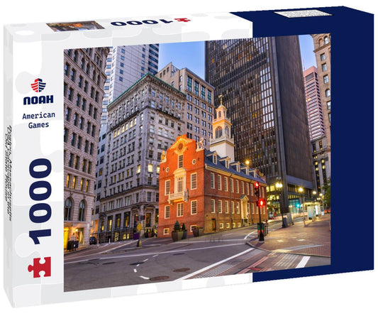 Noah Jigsaw Puzzle Boston, Massachusetts, USA Cityscape in the Old State House 1000 Pieces