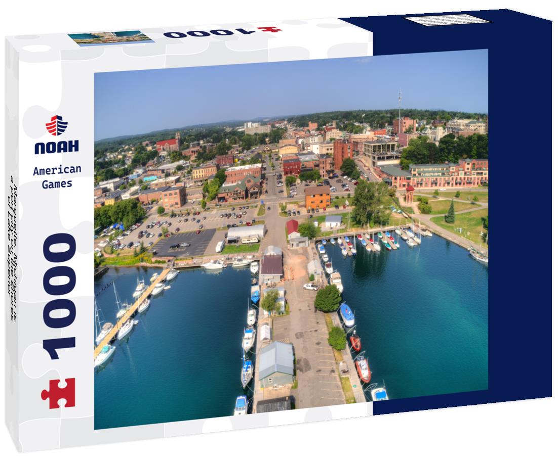 Noah Jigsaw Puzzle Marquette, Michigan is a port city on the shores of Lake Superior 1000 Pieces