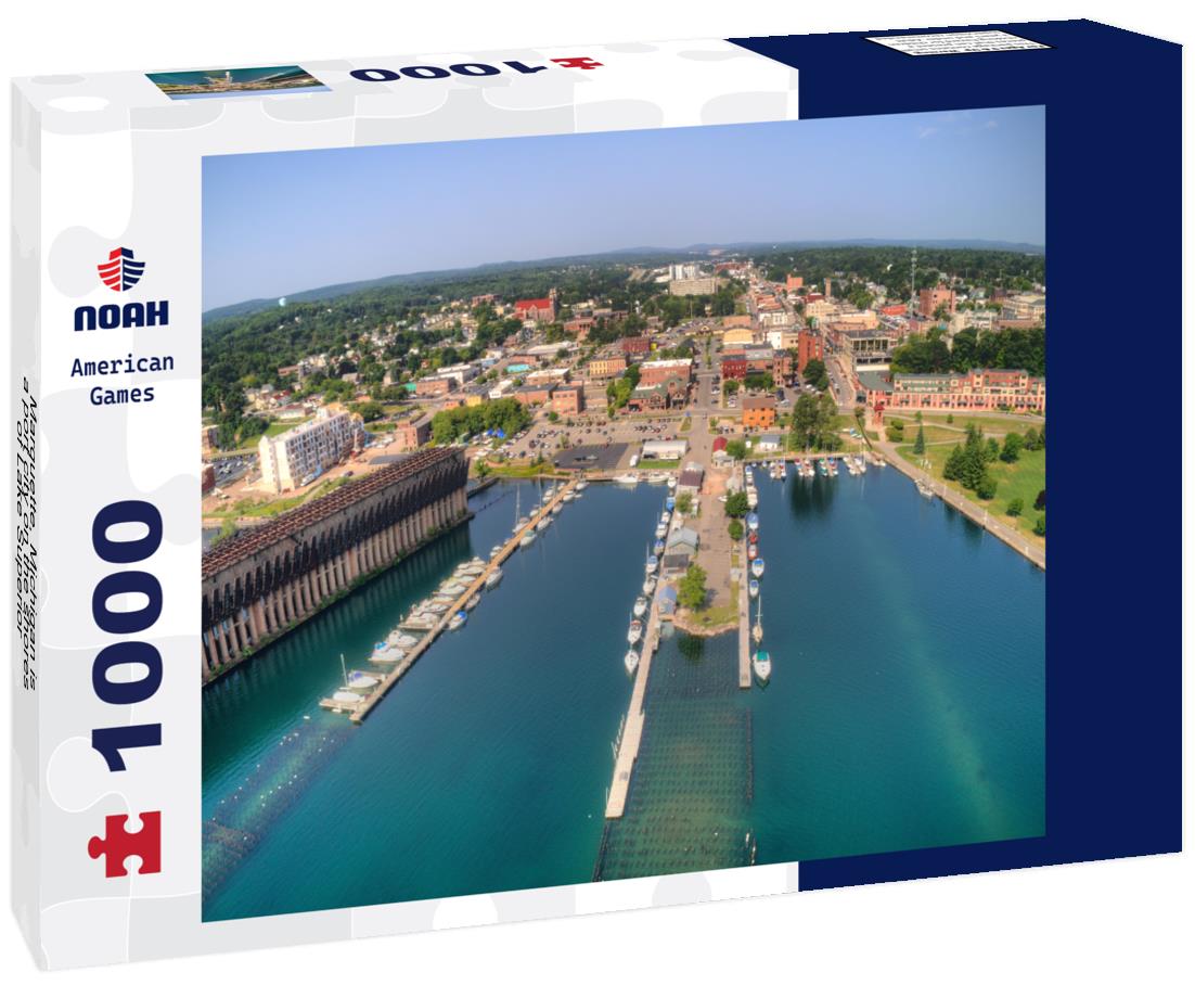 Noah Jigsaw Puzzle Marquette, Michigan is a port city on the shores of Lake Superior 1000 Pieces