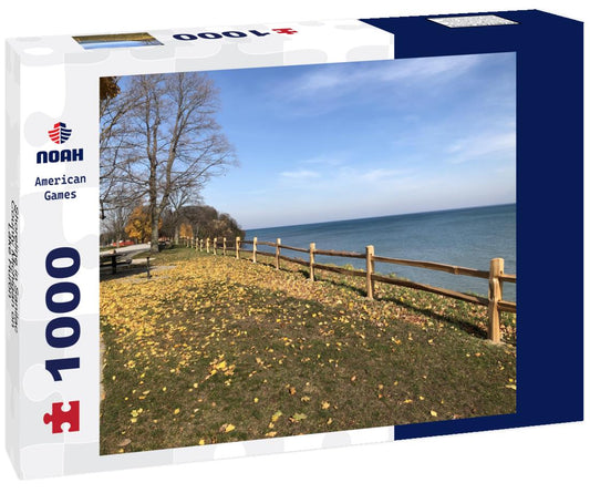 Noah Jigsaw Puzzle Shoreline in Sanilac County Michigan on Lake Huron 1000 Pieces
