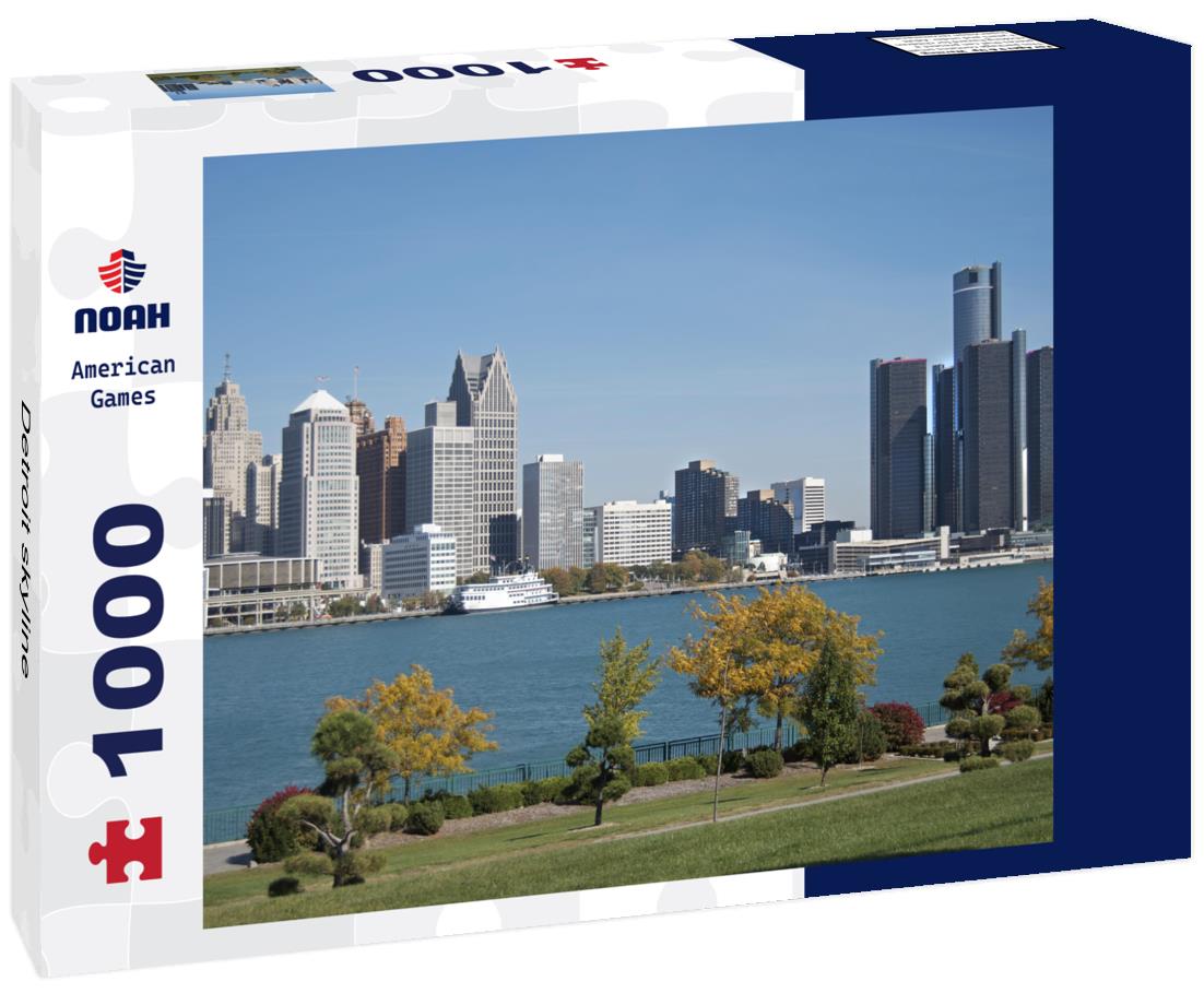 Noah Jigsaw Puzzle Detroit skyline 1000 Pieces